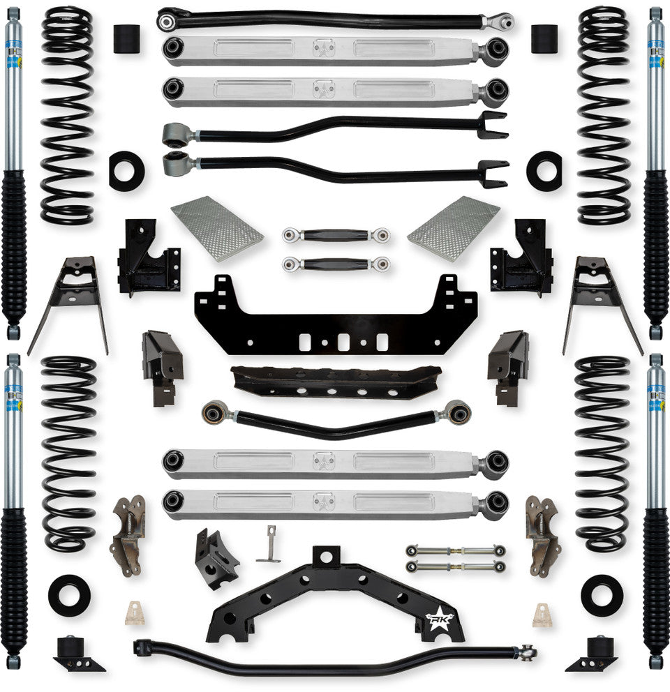 Rock Krawler 3.5" Adventure X2 PRO ELITE "No Limits" Long-Arm Suspension System for Jeep Wrangler JL (Gas Models)