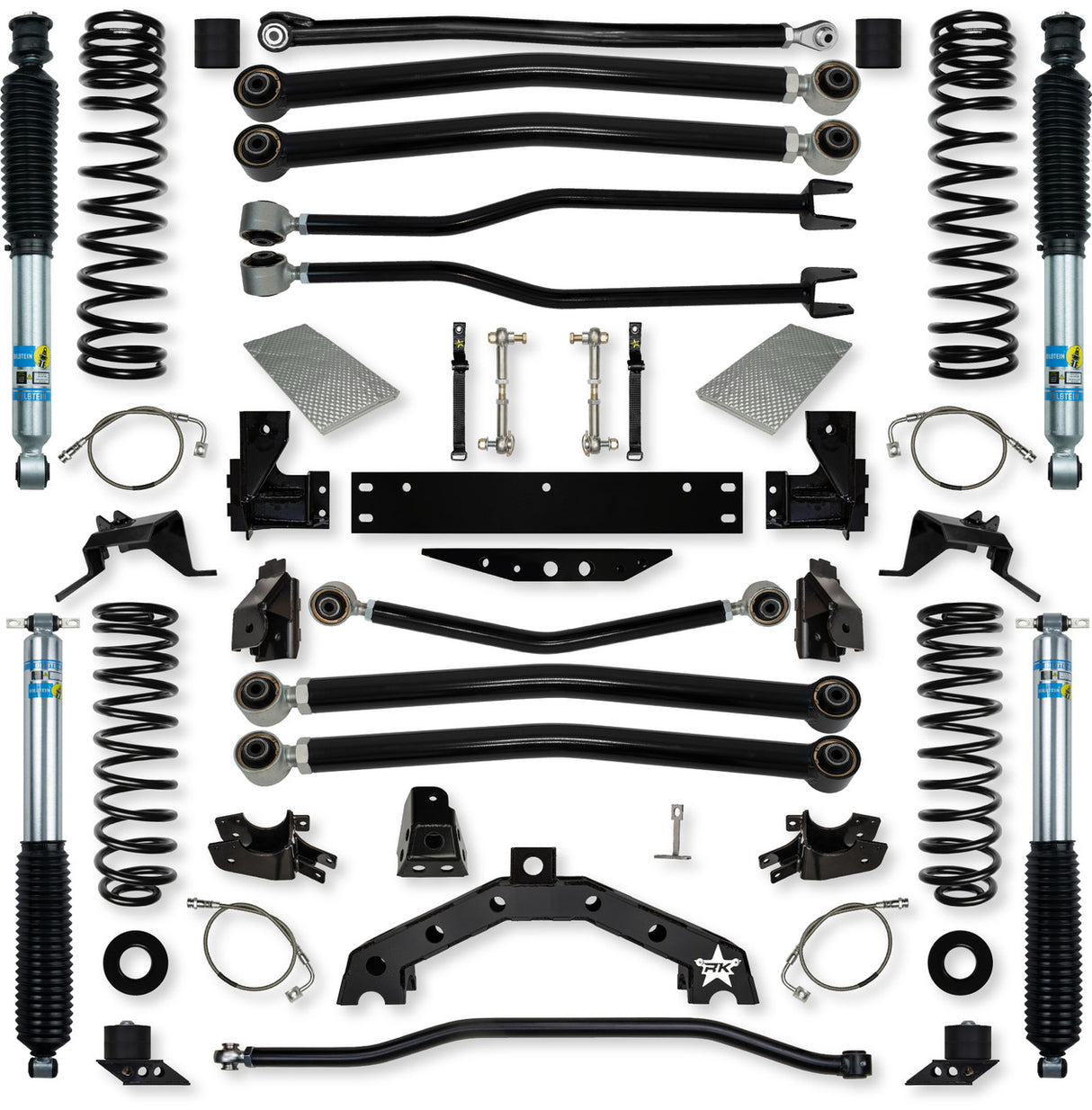 JKU 3.5" Adventure - X2 Long-Arm System