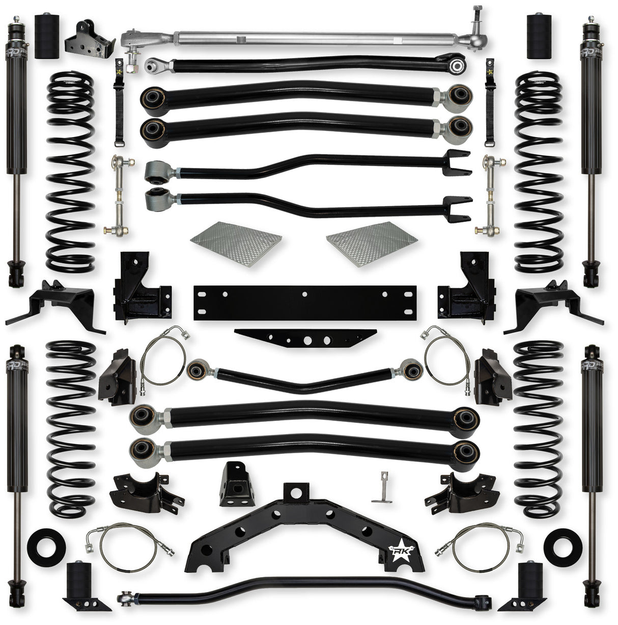 JKU 4.5" Adventure - X2 Long-Arm System