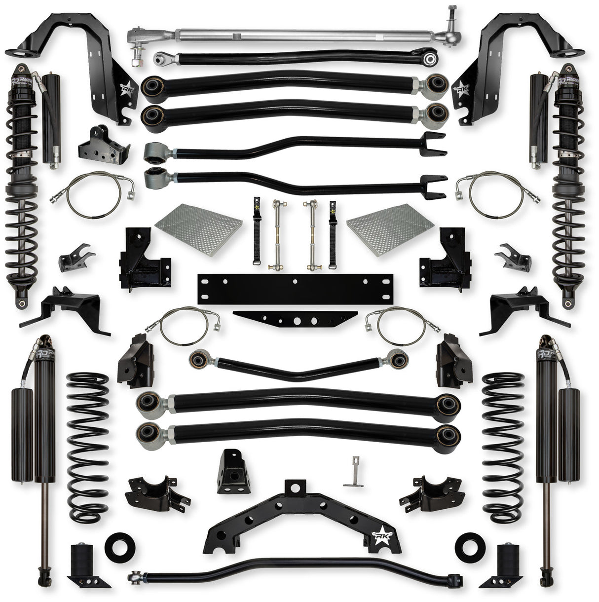 JKU 4.5" Adventure - X2 Long-Arm System