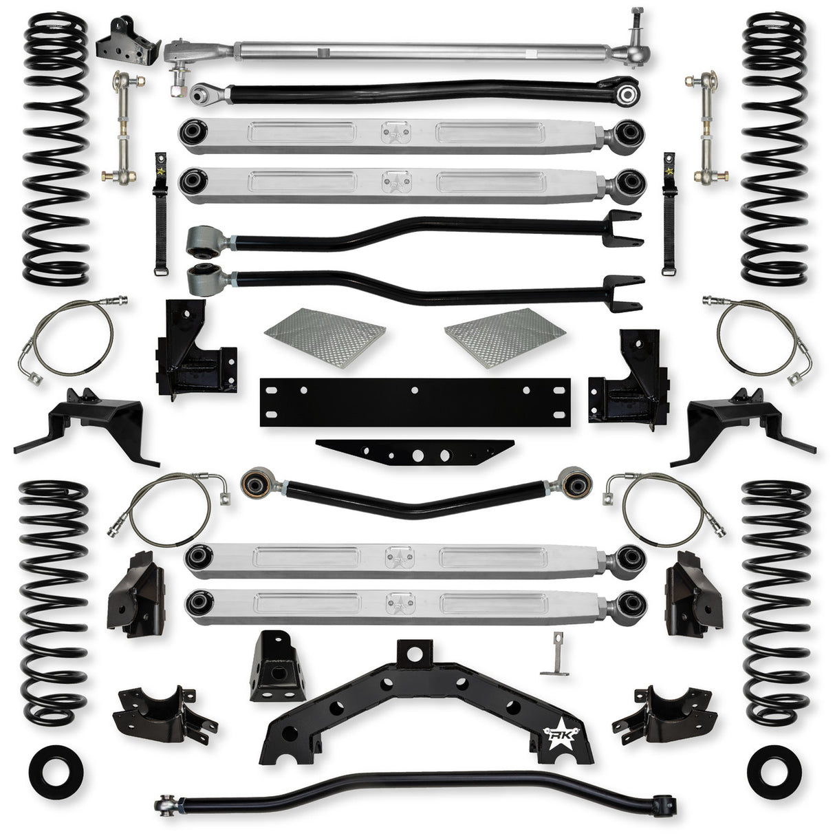 JKU 4.5" Adventure - X PRO Long-Arm System