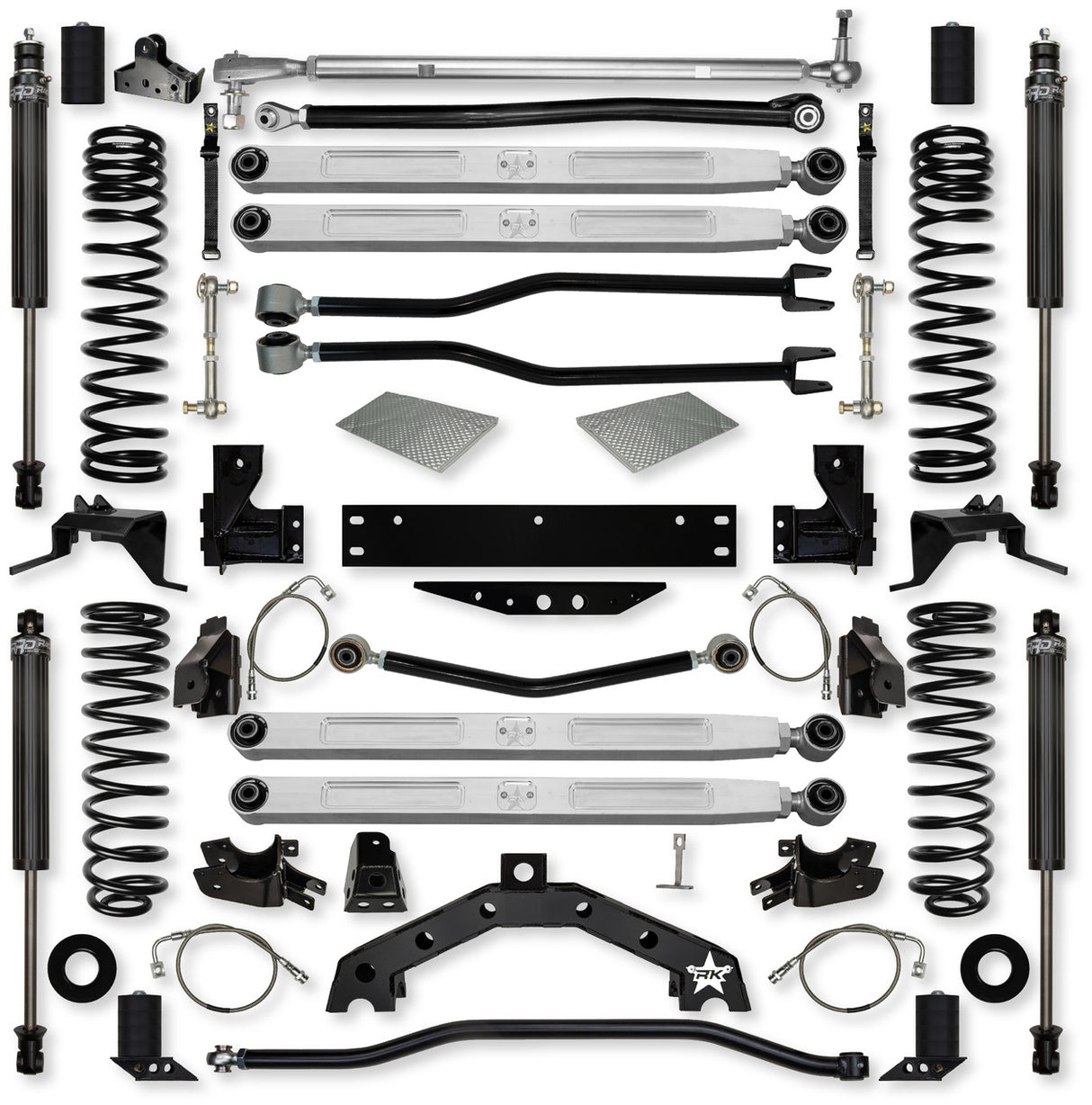 JKU 4.5" Adventure - X PRO Long-Arm System