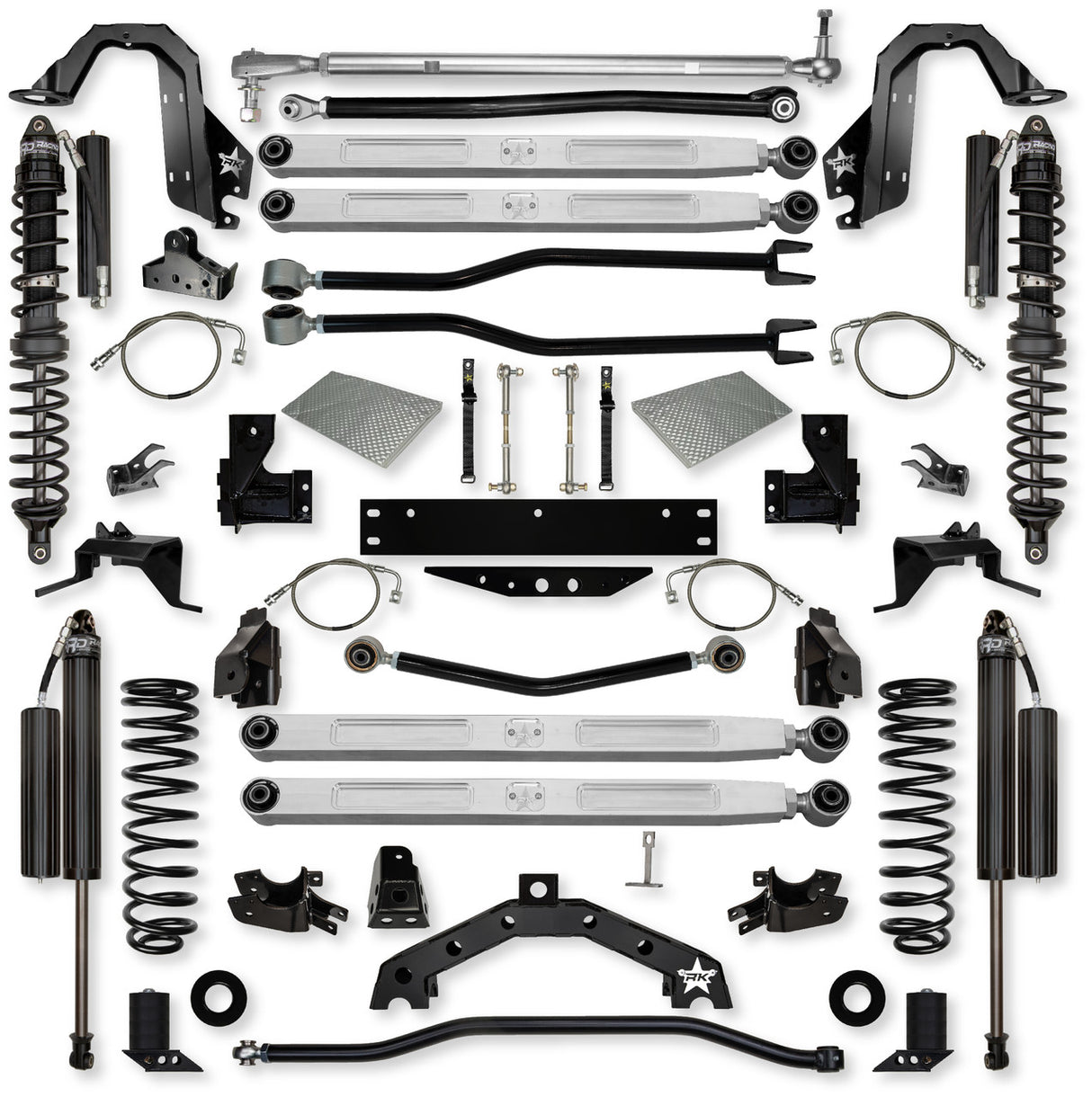 JKU 4.5" Adventure - X PRO Long-Arm System