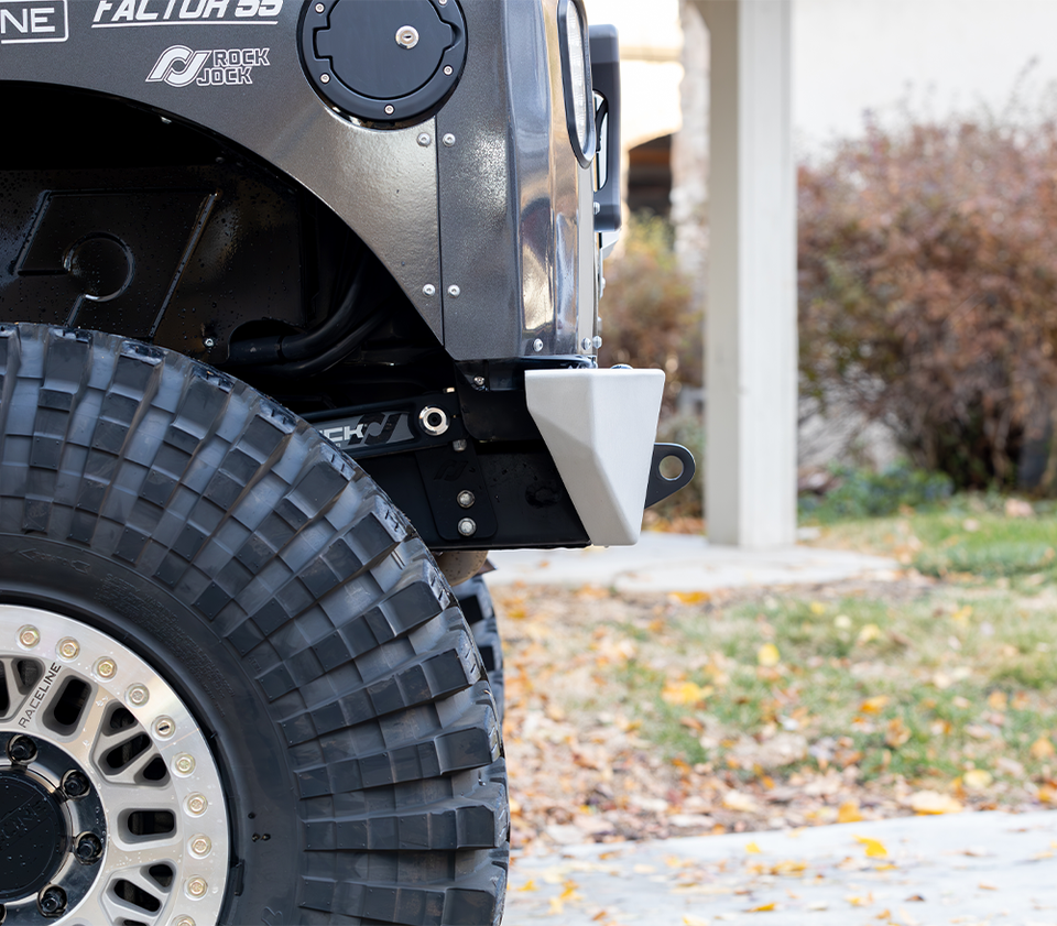 JEEP JK/JKU SAVVY KRAWLER LITE ALUMINUM HIGH CLEARANCE REAR BUMPER