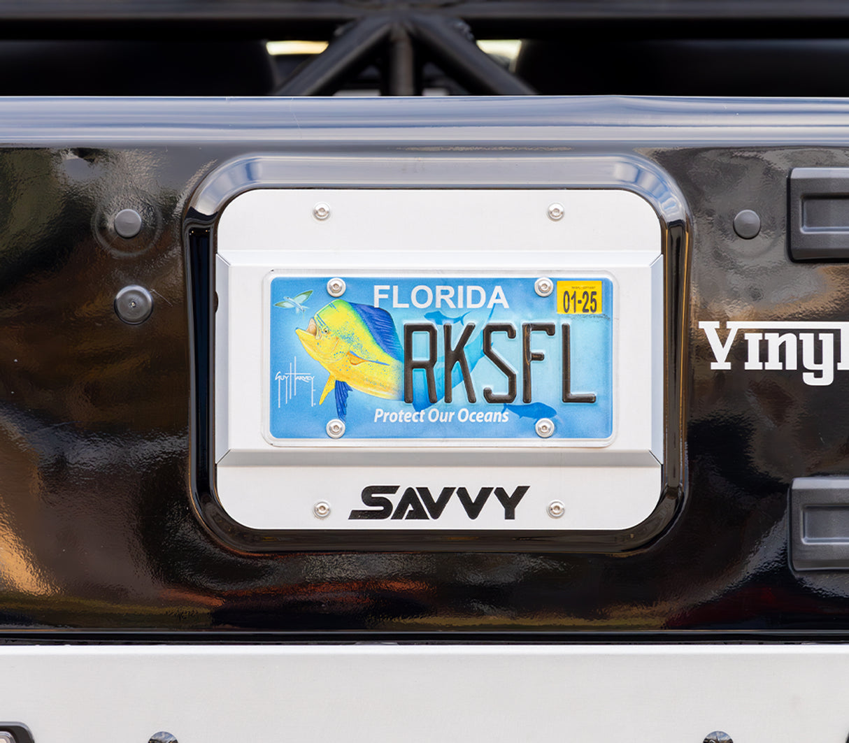 JEEP JK/JKU SAVVY ALUMINUM SPARE TIRE DELETE