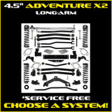 JKU 4.5" Adventure - X2 Long-Arm System