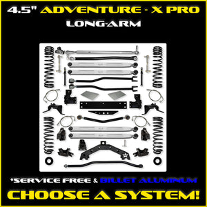 JKU 4.5" Long Arm Systems