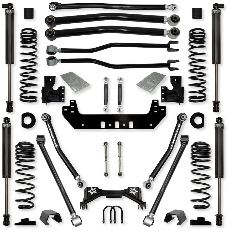 Rock Krawler 3.0" Silverback "No Limits" Long-Arm Suspension System for Jeep Gladiator (Gas Models)