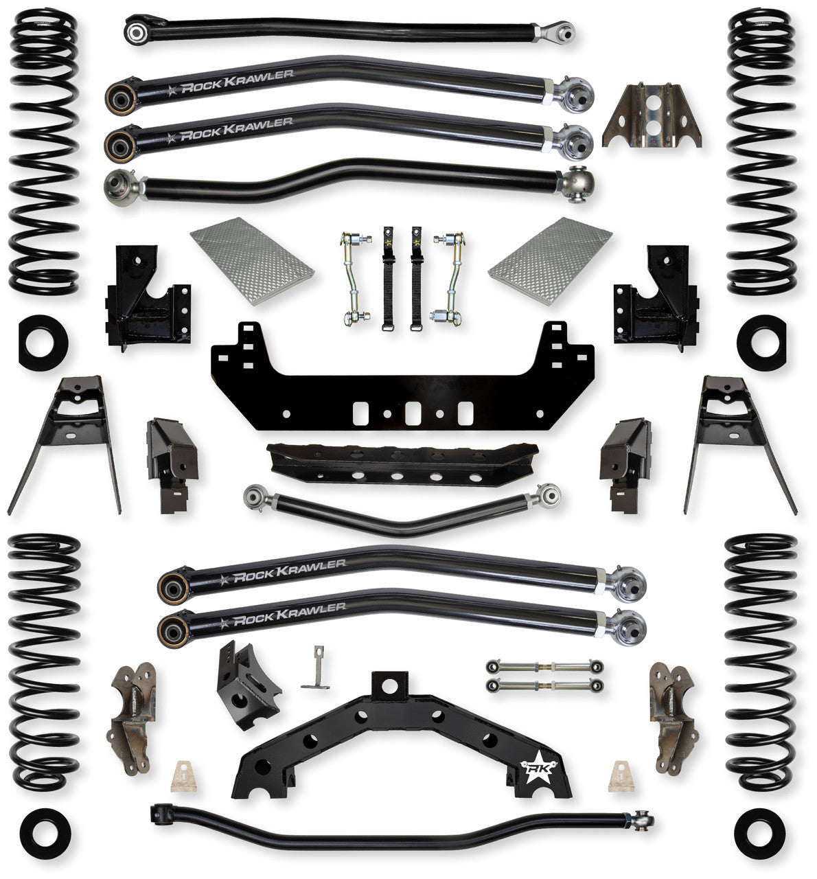 Rock Krawler 3.5" X-Factor X2 Long-Arm Suspension System for Jeep Wrangler JL (Gas Models)
