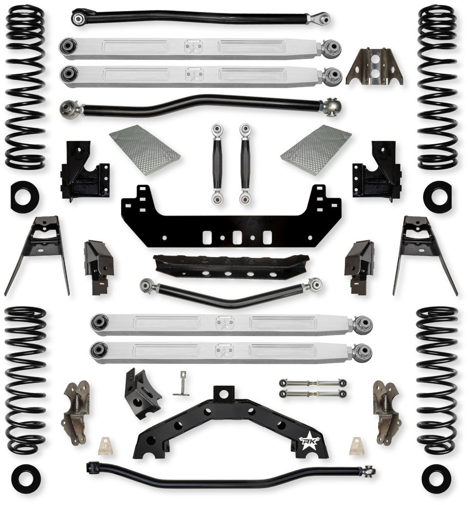 Rock Krawler 3.5" X-Factor X2 PRO ELITE "No Limits" Long-Arm Suspension System for Jeep Wrangler JL (Gas Models)