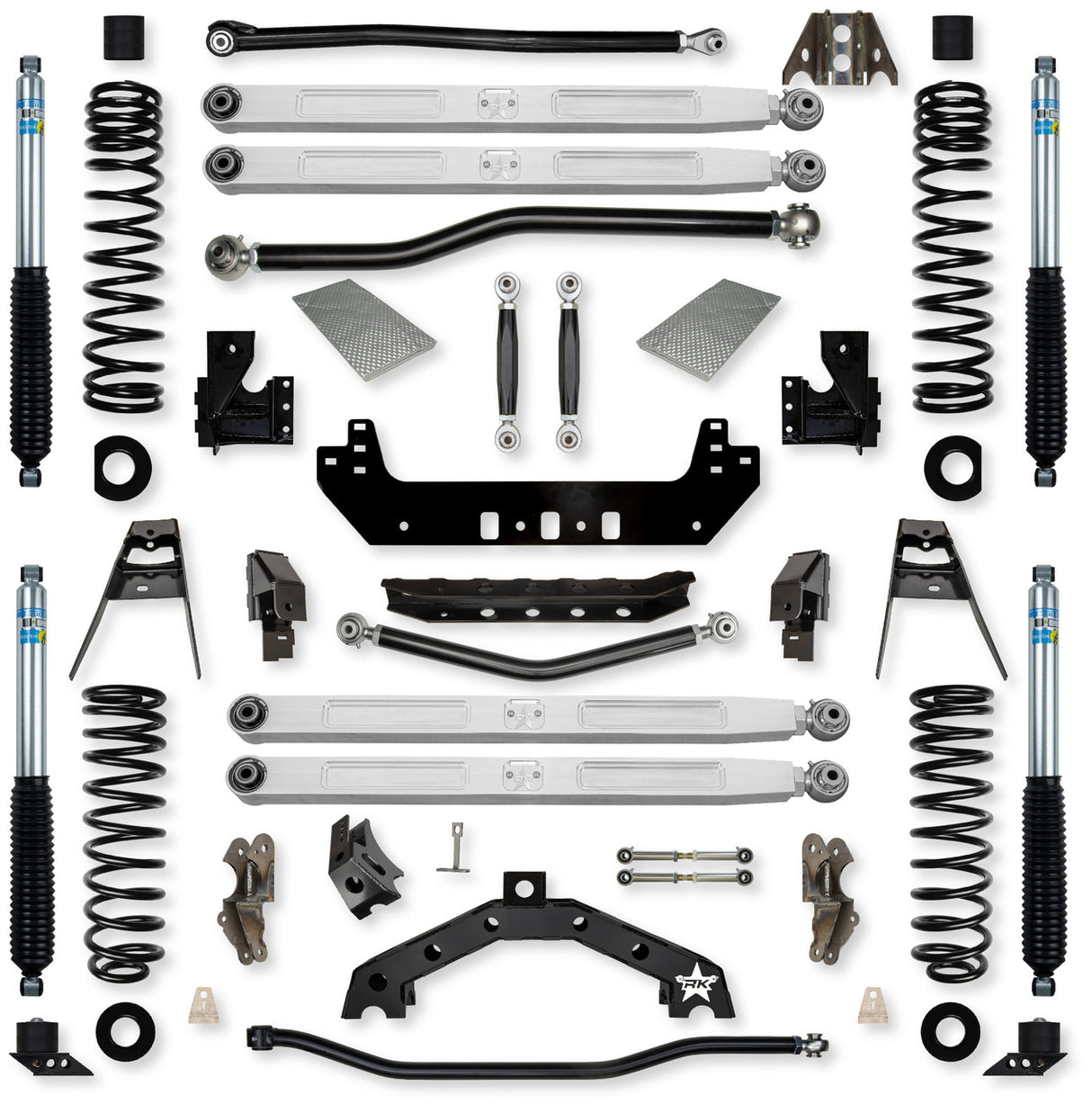 Rock Krawler 3.5" X-Factor X2 PRO ELITE "No Limits" Long-Arm Suspension System for Jeep Wrangler JL (Gas Models)
