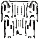 Rock Krawler 3.0" Adventure - X COILOVER "No Limits" Mid-Arm Suspension System for Jeep Gladiator JT (Diesel Models)
