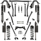 Rock Krawler 3.0" Adventure - X PRO COILOVER "No-Limits" Mid-Arm Suspension System for Jeep Gladiator JT (Gas Models)