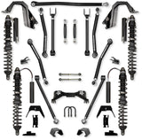 Rock Krawler 3.0" Adventure - X PRO COILOVER "No-Limits" Mid-Arm Suspension System for Jeep Gladiator JT (Gas Models)