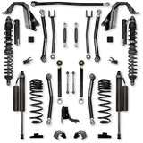 Rock Krawler 3.0" X-Factor COILOVER "No Limits" Mid-Arm Suspension System for Jeep Gladiator JT (Gas Models)