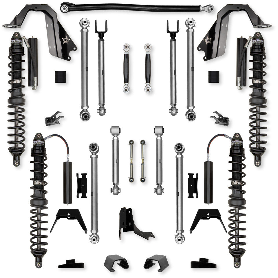 Rock Krawler 3.0" X-Factor PRO COILOVER "No Limits" Mid-Arm Suspension System for Jeep Gladiator JT (Diesel Models)