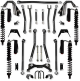 Rock Krawler 3.0" PRO - X COILOVER "No Limits" Mid-Arm System for Jeep Gladiator JT (Gas Models)