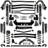 Rock Krawler 3.0" Adventure X2 COILOVER "No Limits" Long-Arm Suspension System for Jeep Gladiator JT (Gas Models)