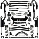 Rock Krawler 3.0" Adventure X2 COILOVER "No Limits" Long-Arm Suspension System for Jeep Gladiator JT (Gas Models)