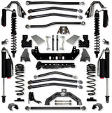 Rock Krawler 3.0" X-Factor X2 COILOVER Long-Arm Suspension System for Jeep Gladiator JT (Gas Models)