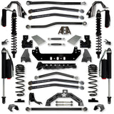 Rock Krawler 3.0" X-Factor X2 COILOVER "No Limits" Long-Arm Suspension System for Jeep Gladiator JT (Gas Models)