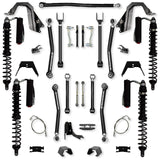 Rock Krawler 4.5" Adventure - X COILOVER Mid-Arm Suspension System for Jeep Gladiator JT (Gas Models)