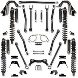 Rock Krawler 4.5" Adventure - X PRO COILOVER "No-Limits" Mid-Arm Suspension System for Jeep Gladiator JT (Gas Models)