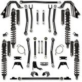 Rock Krawler 4.5" X-Factor COILOVER "No Limits" Mid-Arm Suspension System for Jeep Gladiator JT (Gas Models)