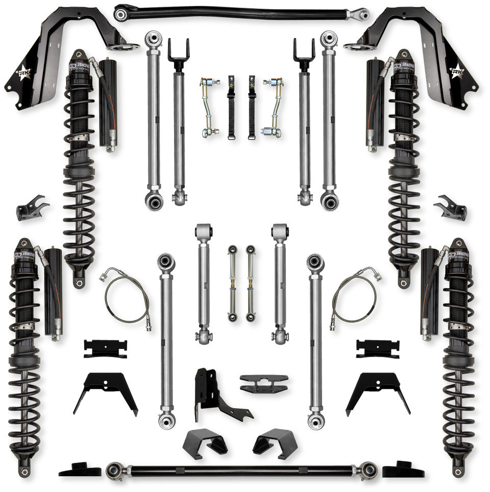 Rock Krawler 4.5" X-Factor PRO COILOVER Mid-Arm Suspension System for Jeep Gladiator JT (Gas Models)