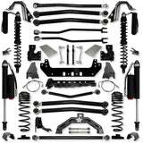Rock Krawler 4.5" Adventure - X2 COILOVER Long-Arm Suspension System for Jeep Gladiator JT (Gas Models)