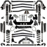 Rock Krawler 4.5" X-Factor X2 COILOVER Long-Arm Suspension System for Jeep Gladiator JT (Gas Models)