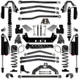 Rock Krawler 4.5" X-Factor X2 COILOVER Long-Arm Suspension System for Jeep Gladiator JT (Gas Models)