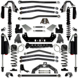 Rock Krawler 4.5" X-Factor X2 COILOVER "No Limits" Long-Arm Suspension System for Jeep Gladiator JT (Gas Models)