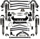 Rock Krawler 4.5" X-Factor X2 COILOVER "No Limits" Long-Arm Suspension System for Jeep Gladiator JT (Gas Models)