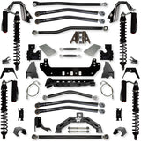 Rock Krawler 4.5" X-Factor X2 COILOVER "No Limits" Long-Arm Suspension System for Jeep Gladiator JT (Gas Models)