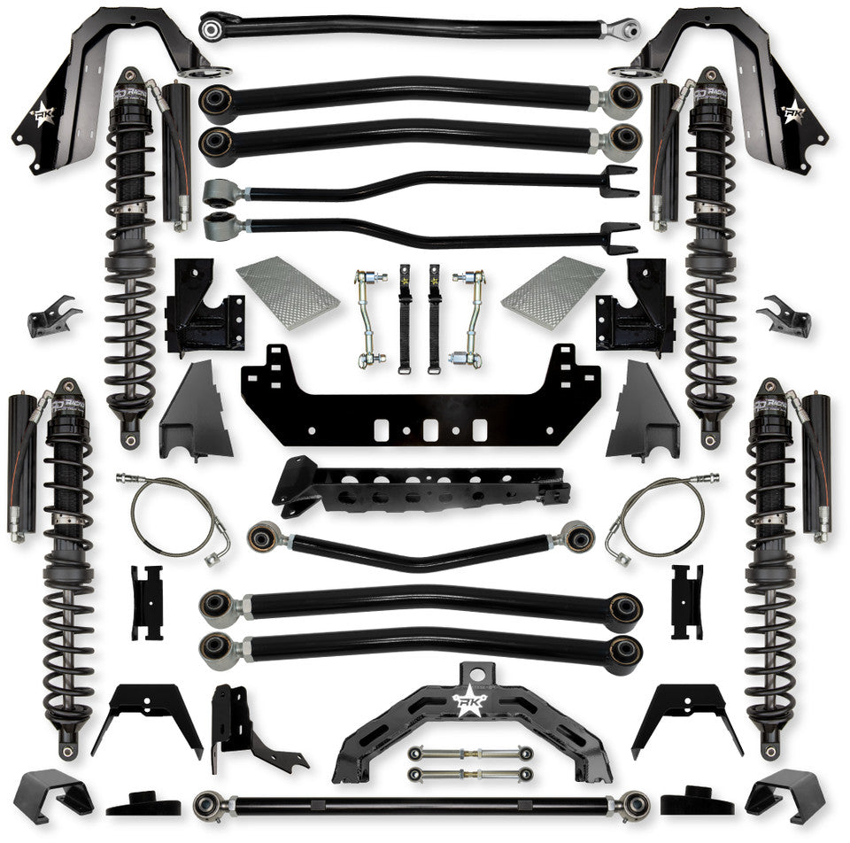 Rock Krawler 4.5" Adventure - X2 COILOVER Long-Arm Suspension System for Jeep Gladiator JT (Diesel Models)