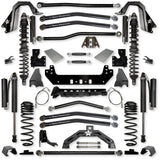 Rock Krawler 4.5" X-Factor X2 COILOVER "No Limits" Long-Arm Suspension System for Jeep Gladiator JT (Diesel Models)