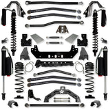 Rock Krawler 4.5" X-Factor X2 COILOVER "No Limits" Long-Arm Suspension System for Jeep Gladiator JT (Diesel Models)