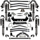 Rock Krawler 4.5" X-Factor X2 COILOVER "No Limits" Long-Arm Suspension System for Jeep Gladiator JT (Diesel Models)