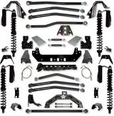 Rock Krawler 4.5" X-Factor X2 COILOVER "No Limits" Long-Arm Suspension System for Jeep Gladiator JT (Diesel Models)
