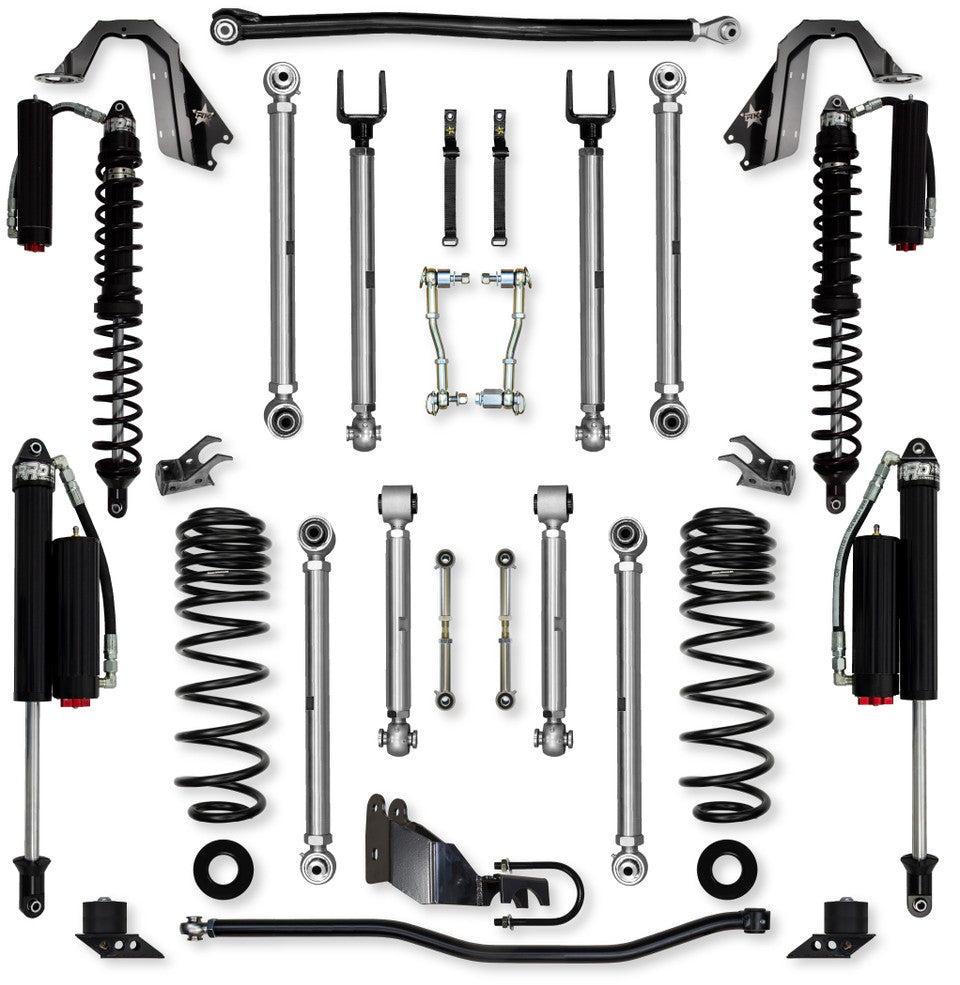 Rock Krawler 3.5" X-Factor PRO COILOVER Mid-Arm Suspension System for Jeep Wrangler JL (Gas Models)