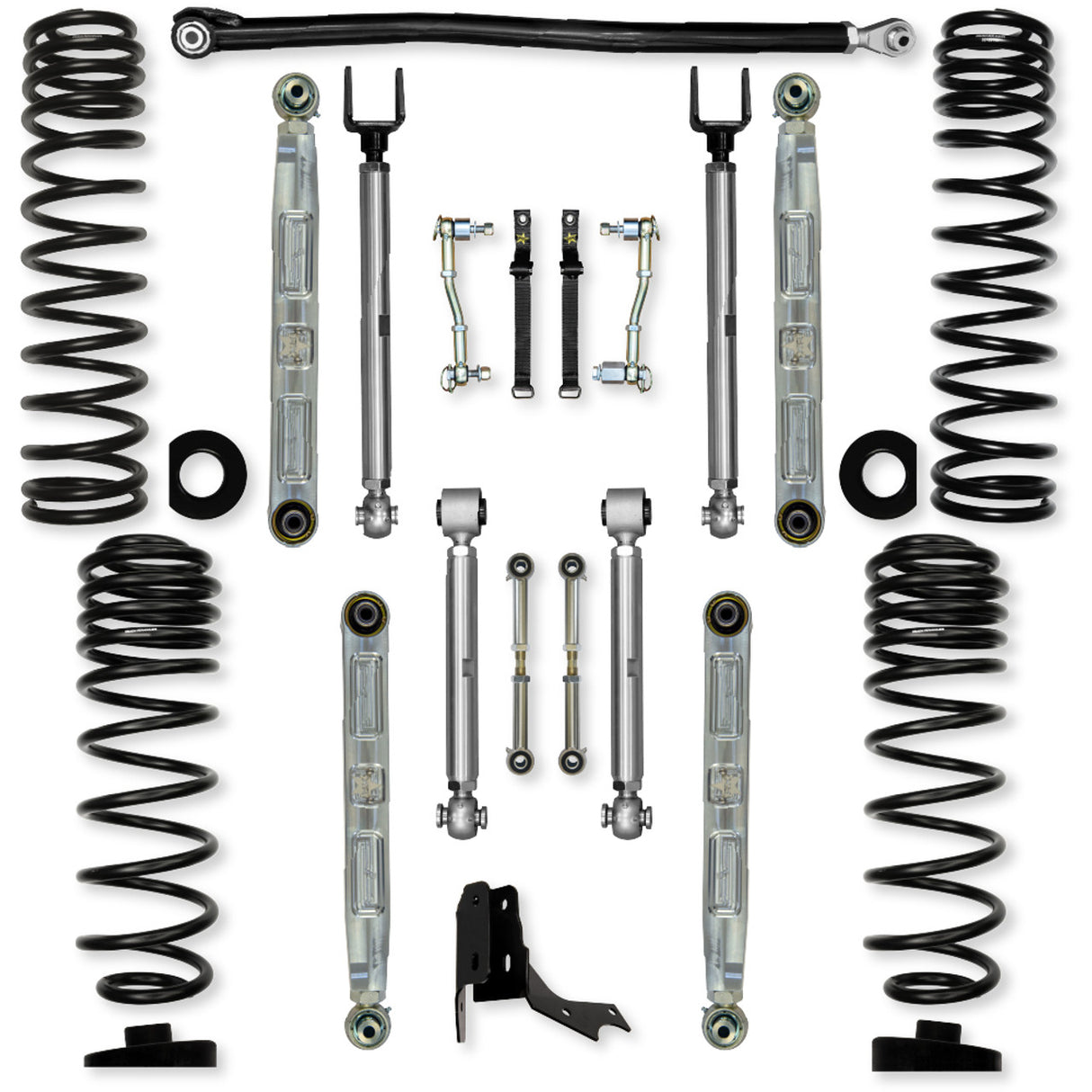 Rock Krawler 3.0" X-Factor PRO ELITE Mid-Arm Suspension System for Jeep Gladiator JT (Gas Models)