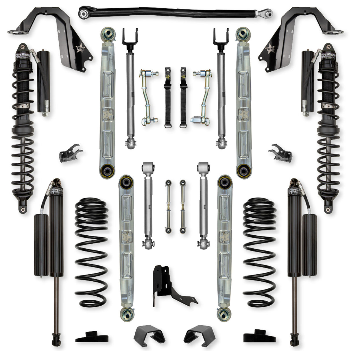 Rock Krawler 3.0" X-Factor PRO ELITE COILOVER Mid-Arm Suspension System for Jeep Gladiator JT (Gas Models)