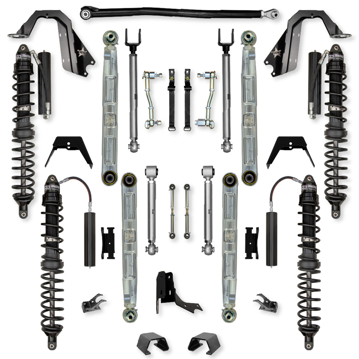 Rock Krawler 3.0" X-Factor PRO ELITE COILOVER Mid-Arm Suspension System for Jeep Gladiator JT (Gas Models)
