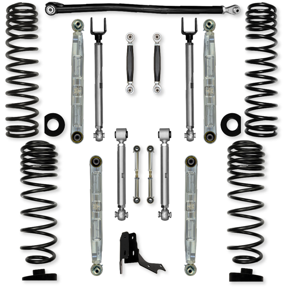 Rock Krawler 3.0" X-Factor PRO ELITE "No Limits" Mid-Arm Suspension System for Jeep Gladiator JT (Gas Models)