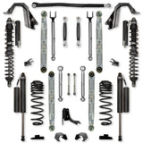 Rock Krawler 3.0" X-Factor PRO ELITE COILOVER "No Limits" Mid-Arm Suspension System for Jeep Gladiator JT (Diesel Models)