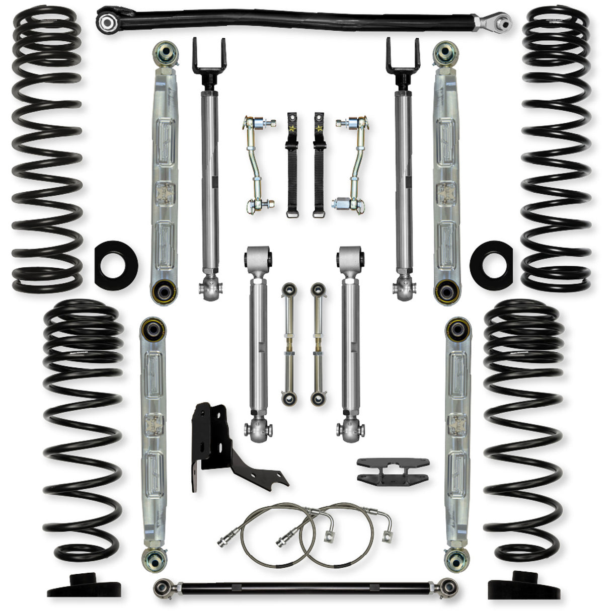 Rock Krawler 4.5" X-Factor PRO ELITE Mid-Arm Suspension System for Jeep Gladiator JT (Diesel Models)