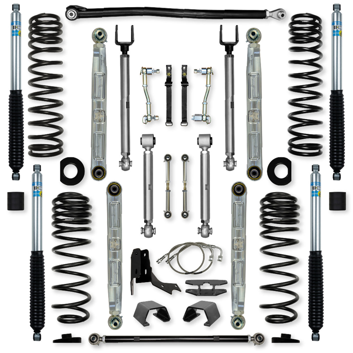 Rock Krawler 4.5" X-Factor PRO ELITE Mid-Arm Suspension System for Jeep Gladiator JT (Diesel Models)