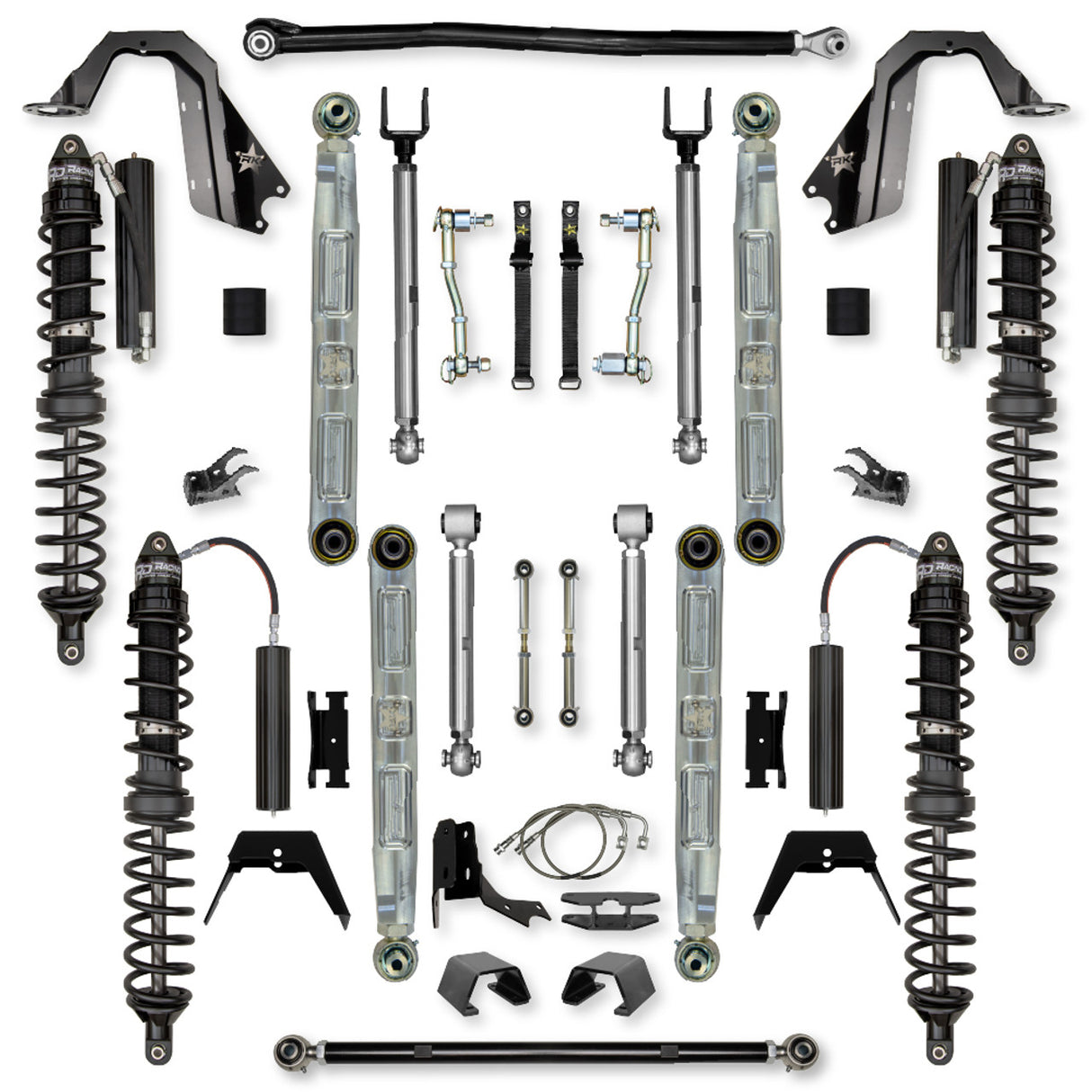 Rock Krawler 4.5" X-Factor PRO ELITE COILOVER Mid-Arm Suspension System for Jeep Gladiator JT (Diesel Models)