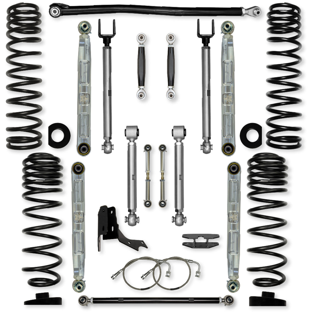 Rock Krawler 4.5" X-Factor PRO ELITE "No Limits" Mid-Arm Suspension System for Jeep Gladiator JT (Diesel Models)